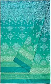 Bassetti Kerala Foulard aus 100% Baumwolle in der Farbe SMARAGD V1, Maße: 270x270 cm - 9332304