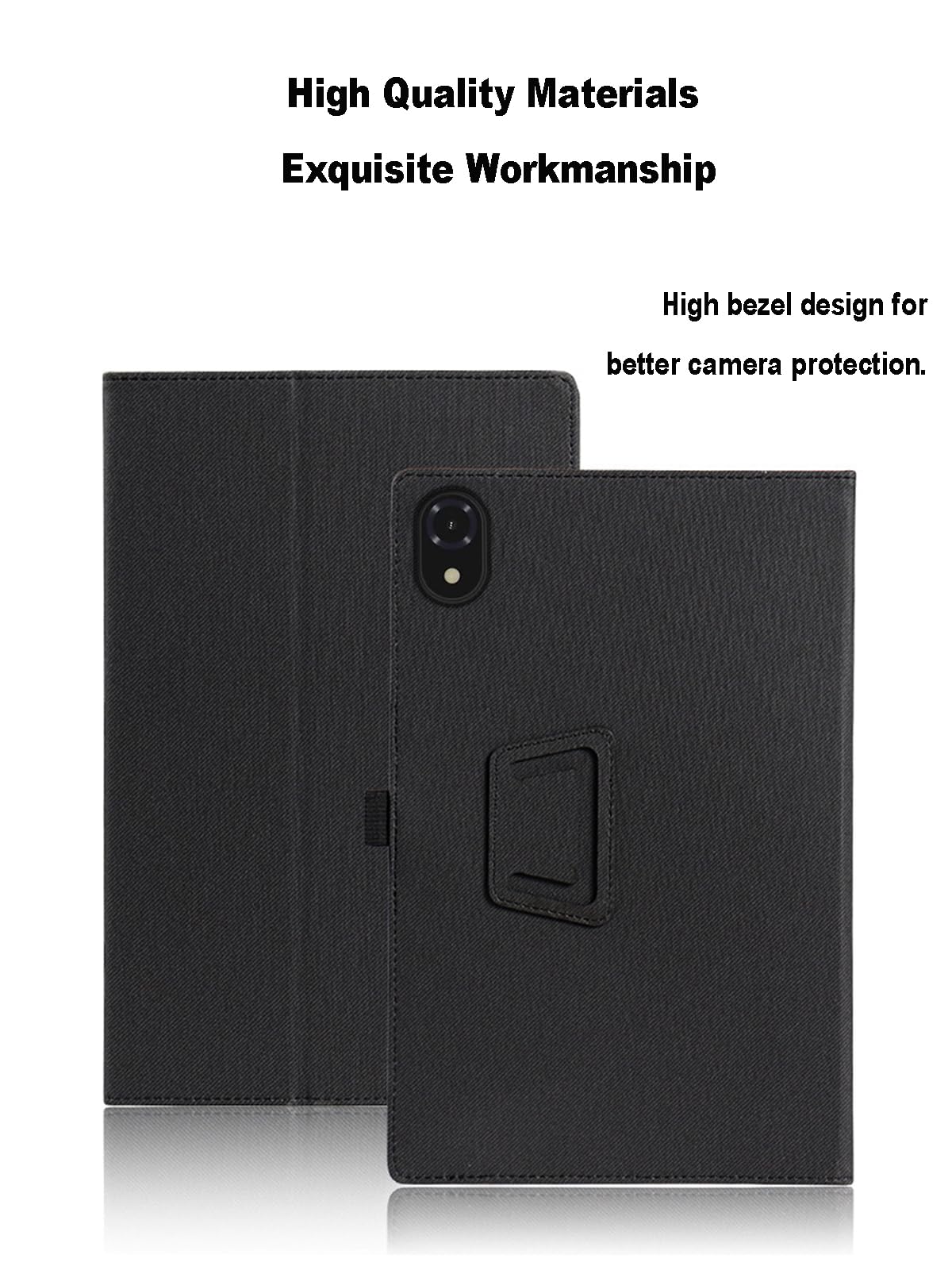 moex Custodia per tablet Oukitel RT3 - Custodia con scomparto per accessori, in fibra di poliestere, minimalista con chiusura lampo, impermeabile