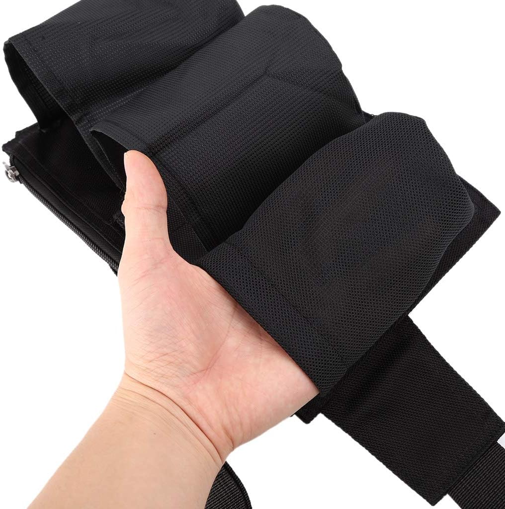 Cleaning Use Waist Tool Bag Oxford Cloth Waterproof Hotel Cleaners Storage Pouch Black