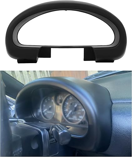HECASA Cubierta de salpicadero de calibre compatible con Mazda Miata 1990-1993 reemplazo del panel de tablero para NA01-55-420B-00 NA0155420B00