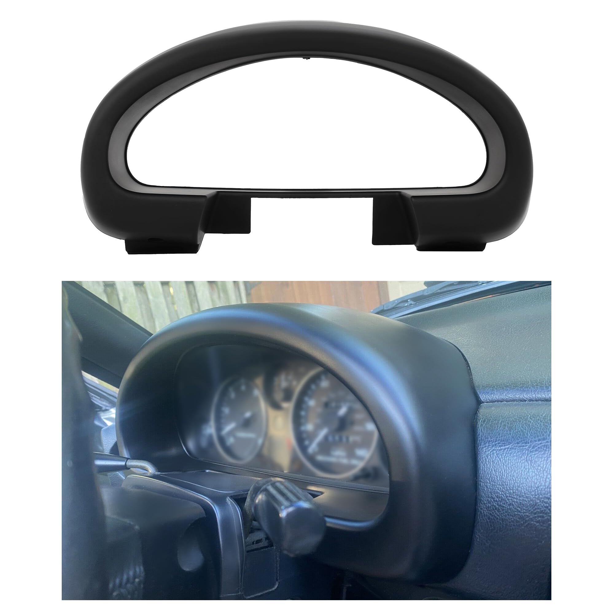 Amazon.com: HECASA Gauge Hood Dash Cover Cluster Bezel Compatible