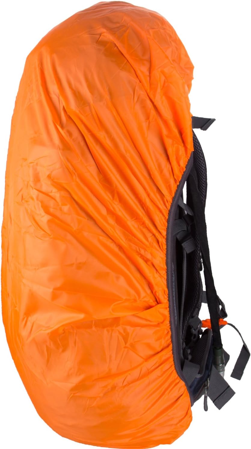 WASING 55L Internal Frame Backpack Hiking Backpacking Packs for Outdoor Travel Climbing Camping Mountaineering with Rain Cover - Red
