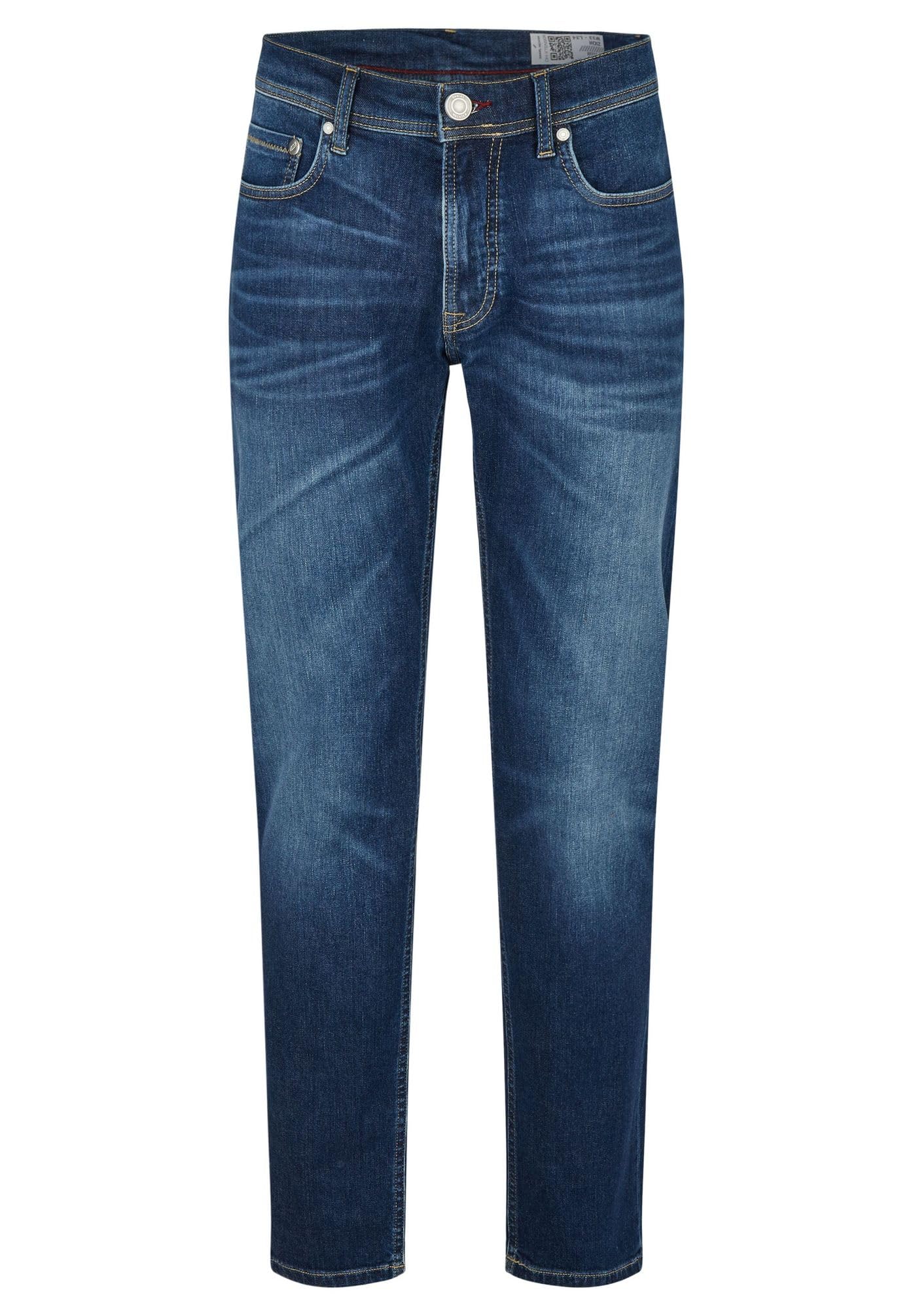 Daniel Hechter Men's 5-Pocket Belfort Jeans, Dark Blue, 33 W/34 L