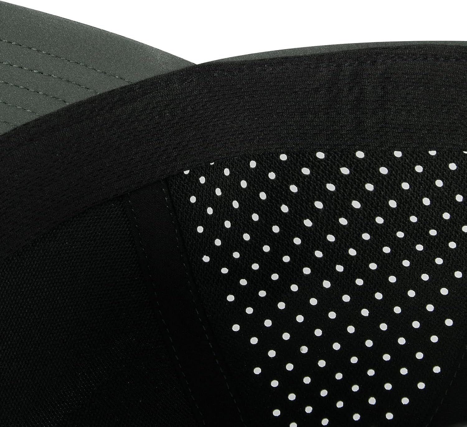 BOTVELA Men Adjustable Snapback Baseball Cap Vented Performance Laser Cut Mesh Hat - Image 5