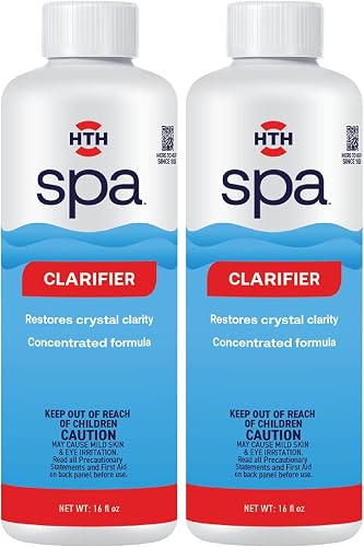 Spa 86121 Clarifier, Concentrated Spa & Hot Tub Chemical for Crystal Clear Water, 16 oz (Pack of 2)