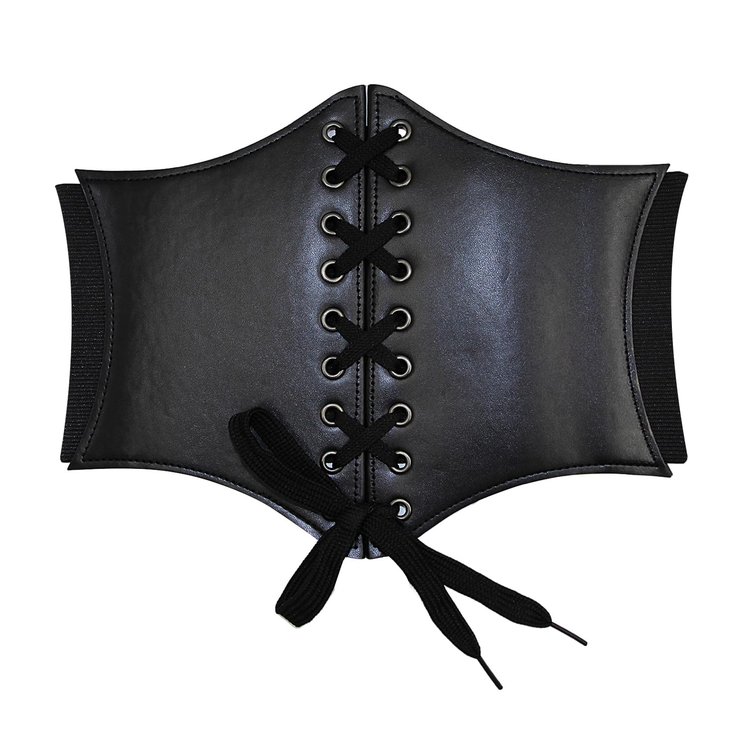 Lace-up Waspie Corset Belts for Women Elastic Waist Belt  display picture 1