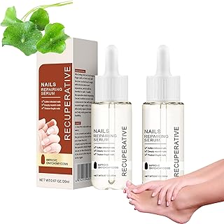 GFOUK 7 Days Nail Growth And Strengthening Serum, Nail Growth And Strength Serum, Nail Growth & Strengthening Oil Serum - 1 Week Nail Strengthening Treatment (40ml - 2bottles)
