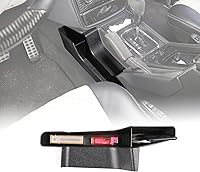 Vista 1 de HIRUFAT - 1 bandeja organizadora lateral para freno de mano para Mercedes Benz Clase G 2004-2011, accesorios de caja de almacenamiento lateral