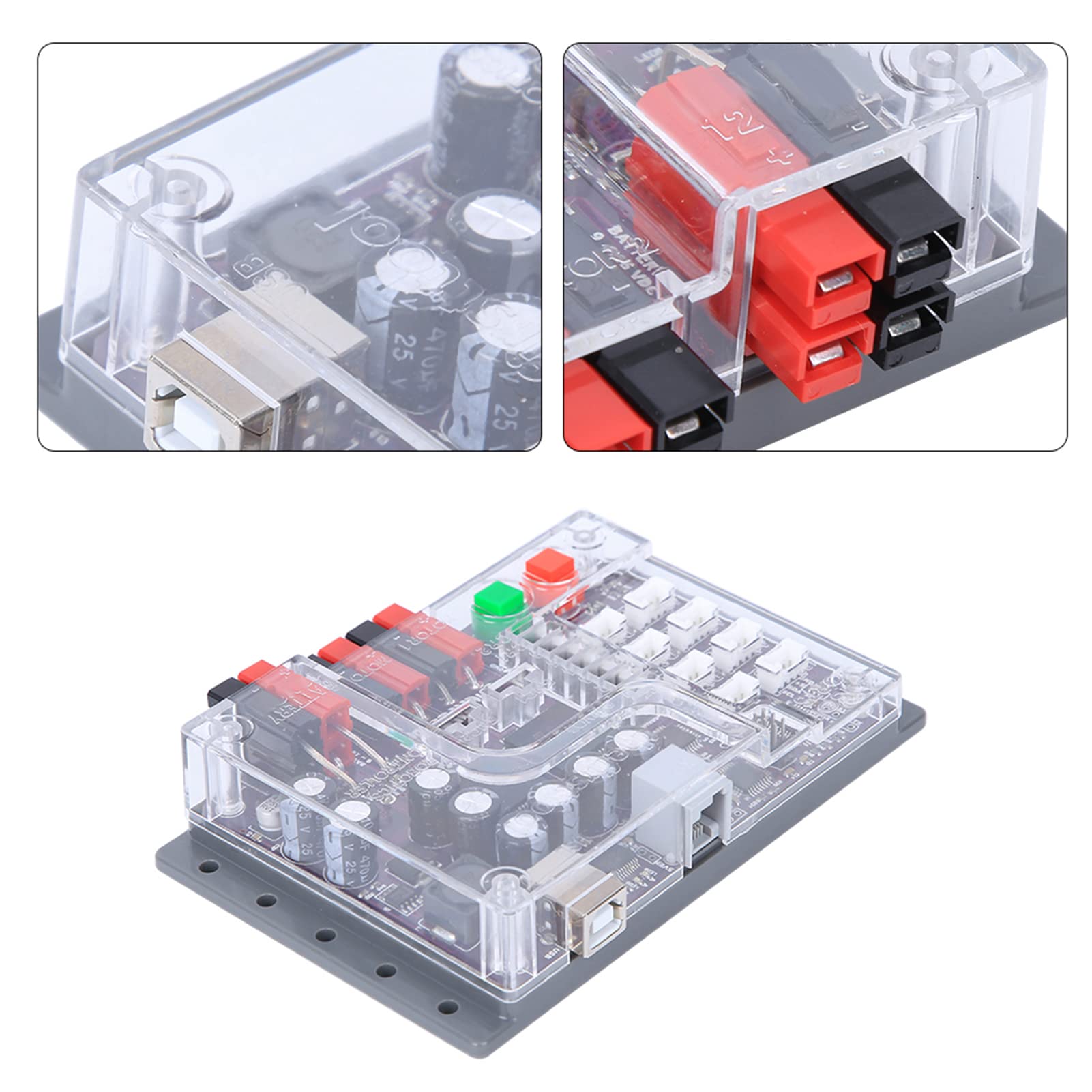 Robot Control Board 32KB Flash Programmable Memory | Pojemność wyjściowa portu silnika 5 V 1000 W | Komponenty robota przemysłowego do projektów automatyzacji/robotyki |