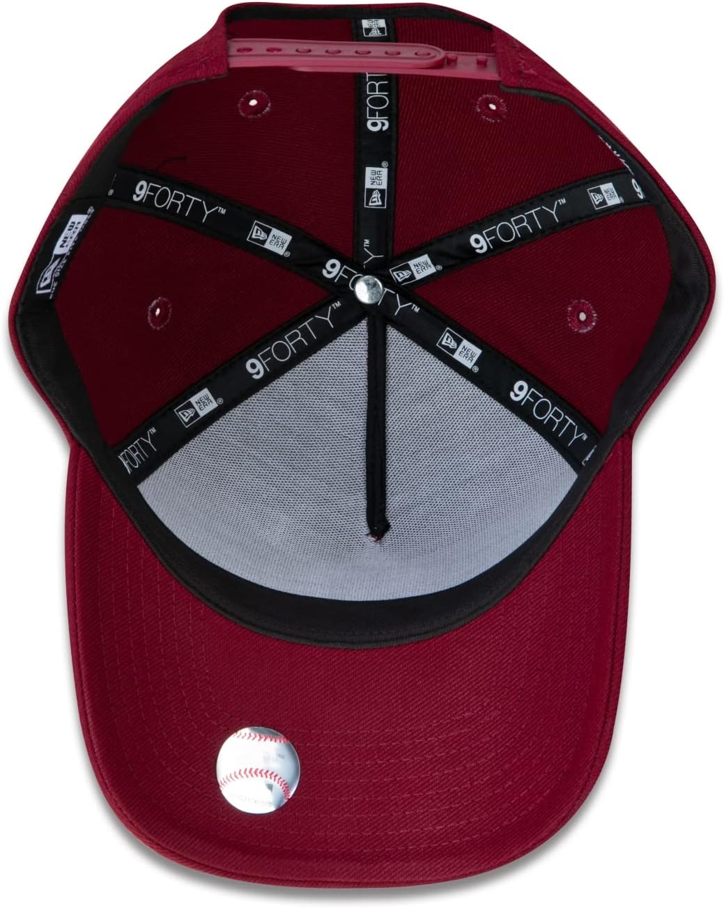 Boné New Era MLB New York Yankees 940 NY Vermelho Escuro