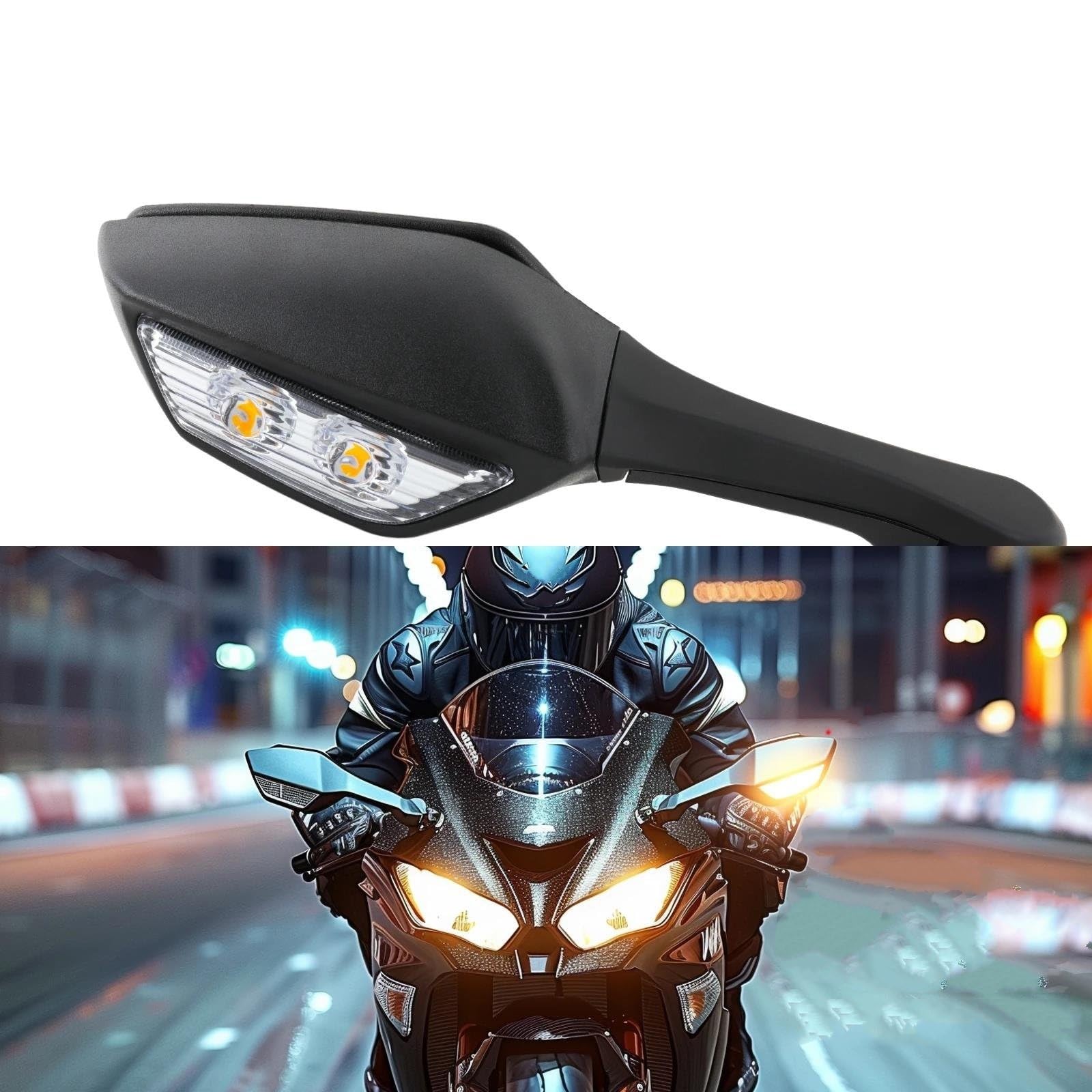 Rétroviseur droit RMS pour moto Kawasaki 636 Ninja Zx-6R 2016 ZX636EFA