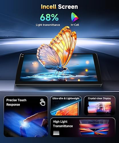 Miniatura 4 de Estéreo de coche 4G 128G para Honda Civic 2006 2007 2008 2009 2010 2011 Radio, 10.1 pulgadas Incell pantalla táctil inalámbrica Carplay Android Auto