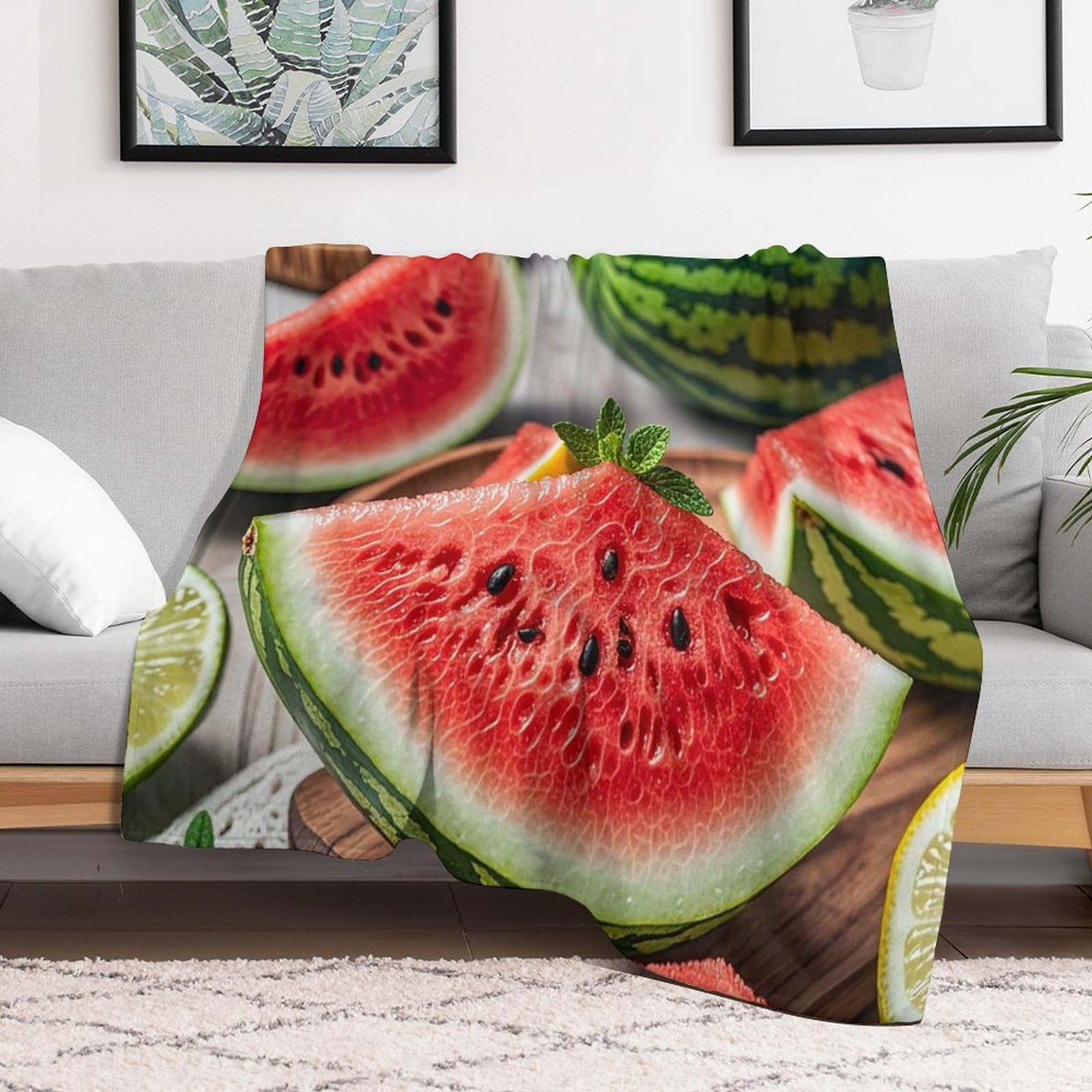 Couverture en micro polaire ultra douce et thermorégulatrice pour la climatisation