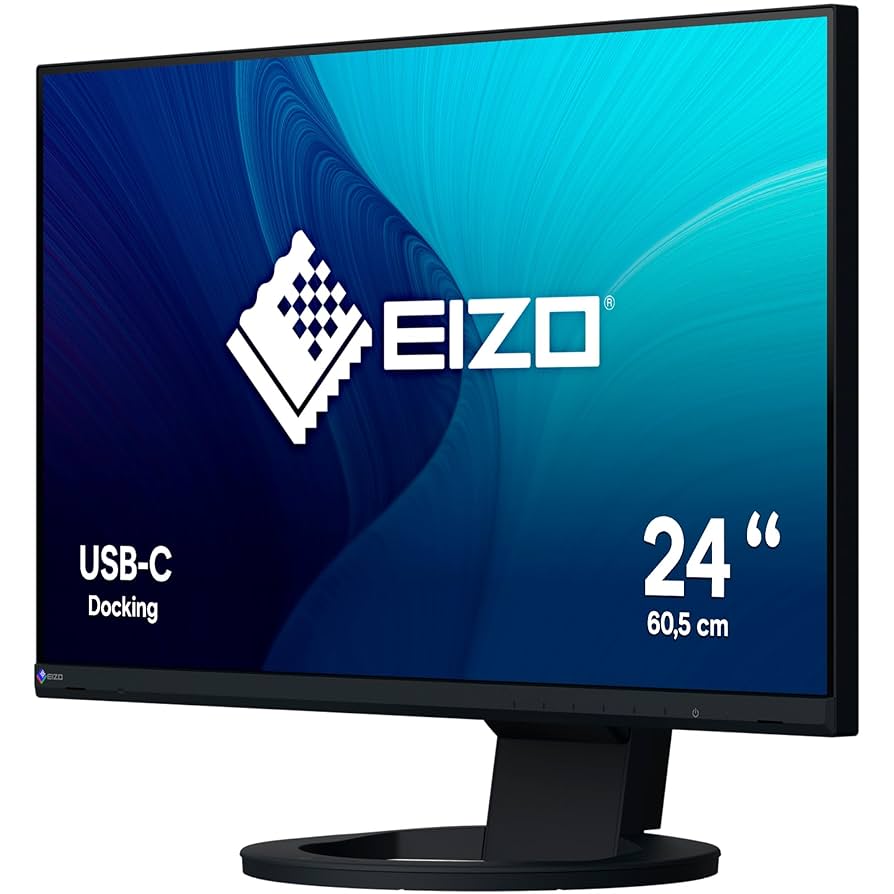 EIZO FlexScan EV2480 USB-C モニター EIZO、USB Type-C接続に対応した23.8型液晶ディスプレイ