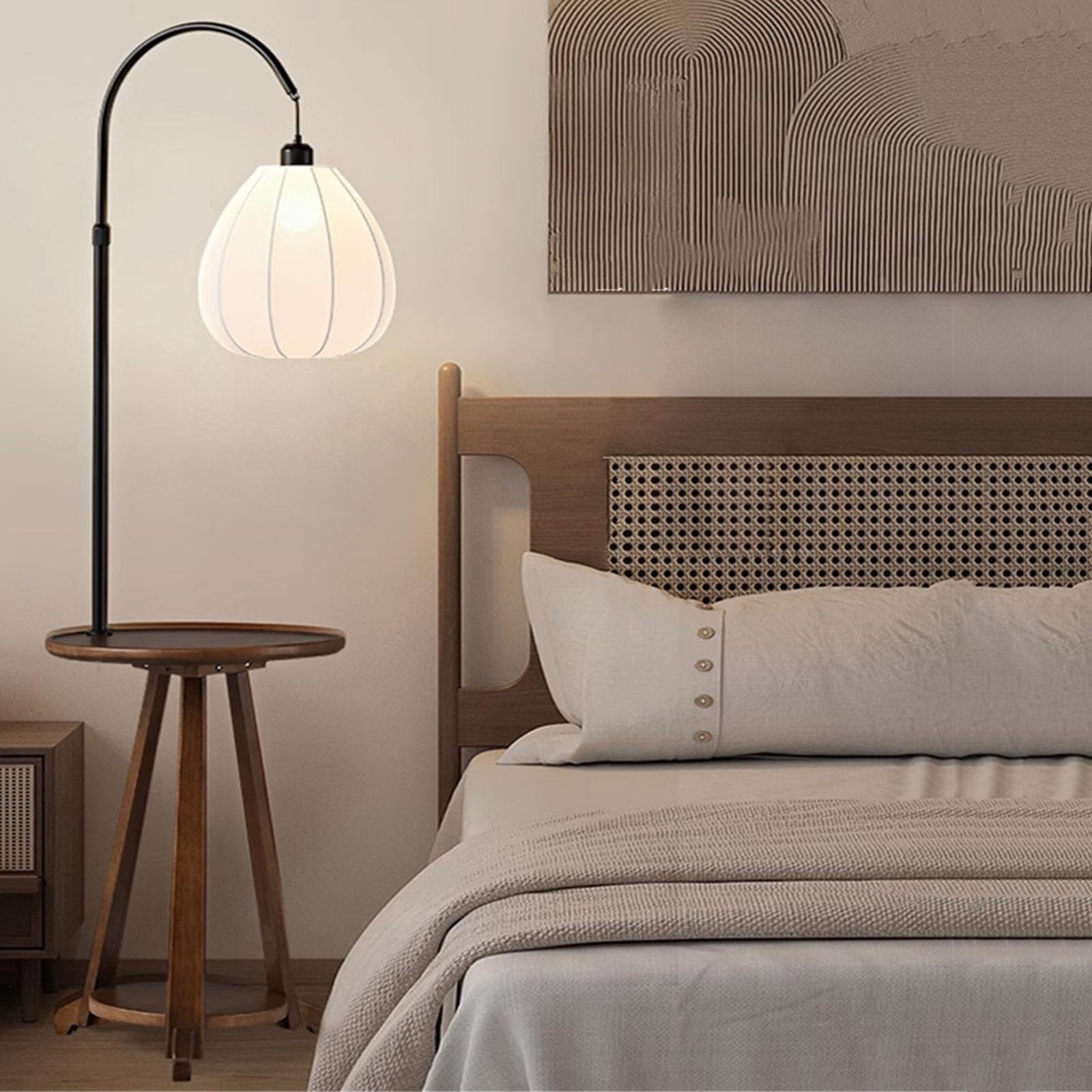 Houten staande lampen & vloerlampen van hout