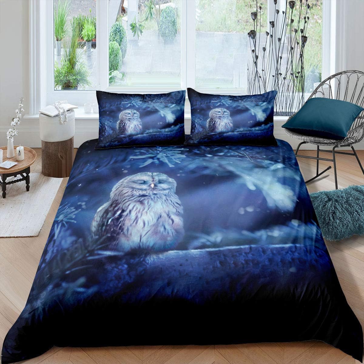owl comforter set queen