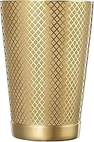 Vista 8 de Barfly Agitador de celosía de diamante de 18 oz, chapado en cobre