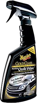Meguiar's G7716 Gold Class Carnauba Quik Wax, Special Blend for Richness and Shine, Clear Coat Safe Meguiar's Quik Wax, Spray That Leaves Lasting Results Without Residue, 16 Oz