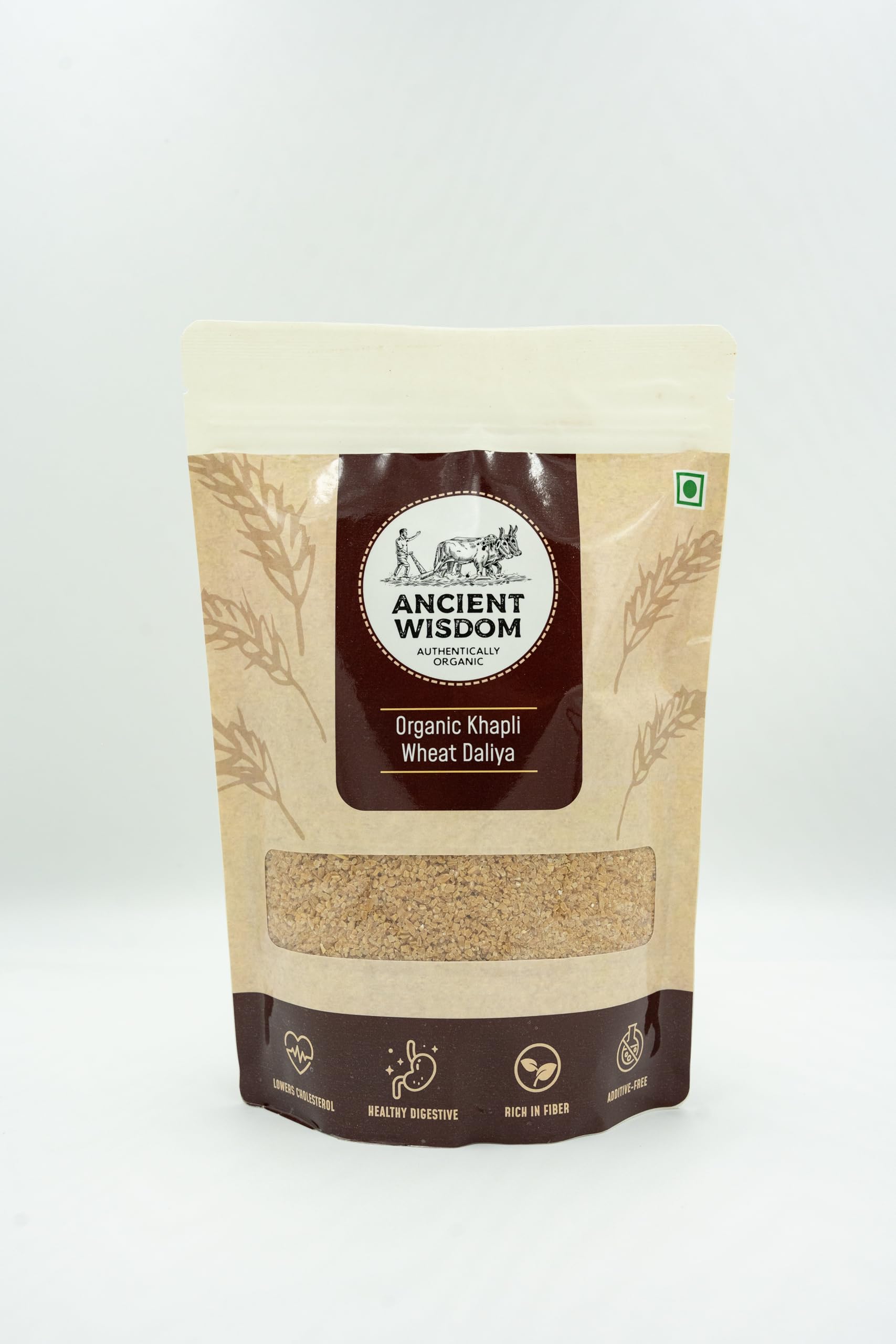 Ancient Wisdom Organic Khapli Wheat Dalia (Emmer | Heirloom | Ancient) 500 Grams (B082B5VK4X) Amazon Price History, Amazon Price Tracker