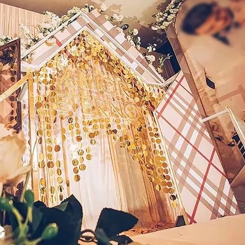 Miniatura 4 de ECYC Ltd Cortina de lentejuelas brillantes con cuentas para puerta, cortina de lentejuelas de PVC para puerta, ventana, divisor de habitación, para