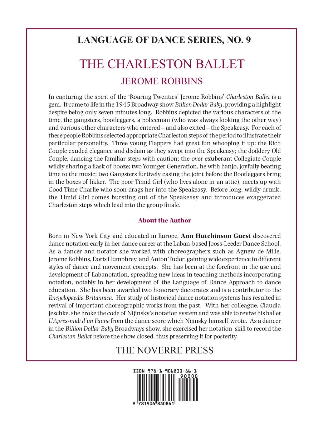 The Charleston Ballet: Language of Dance Series, No. 9