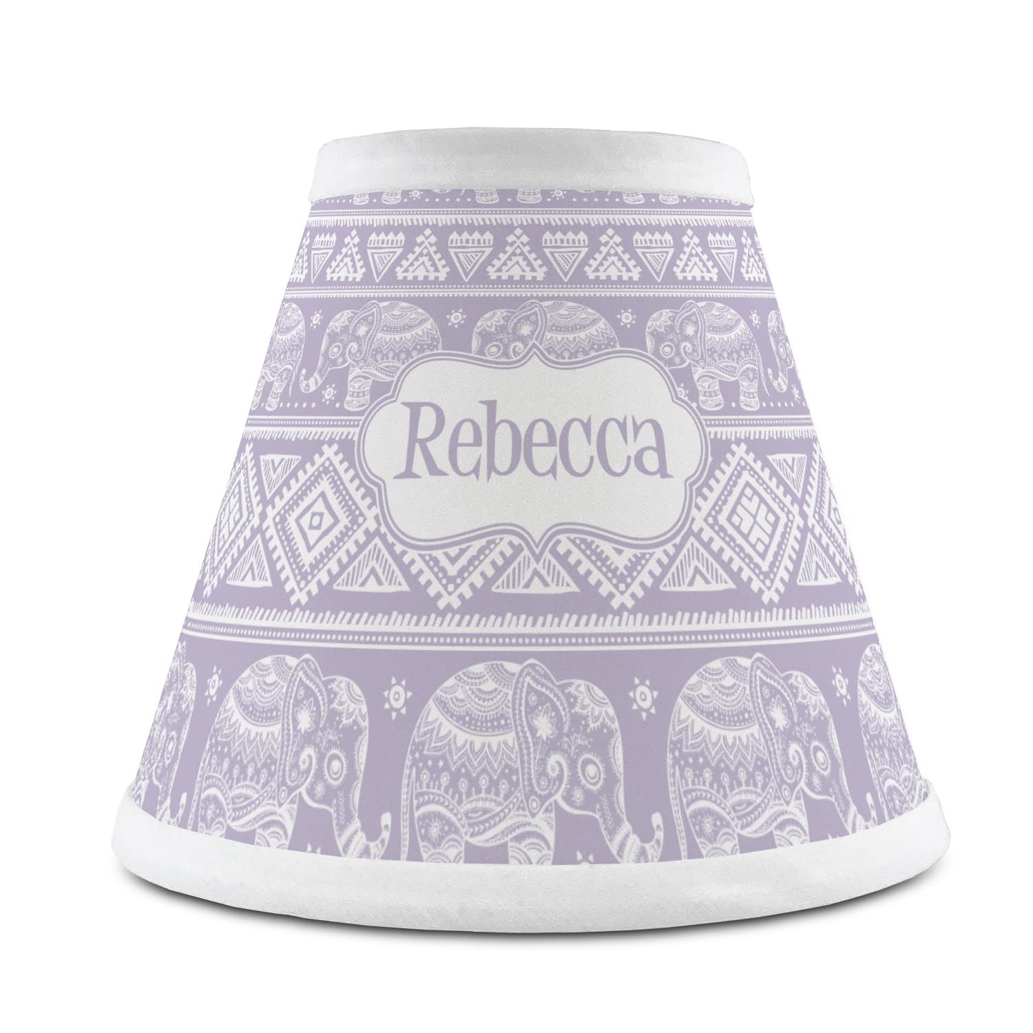 RNK Shops Personalized Baby Elephant Chandelier Lamp Shade