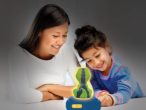 Miniatura 6 de Lexibook - Reloj despertador con luz nocturna de dinosaurio, reloj, despertador para niños y niñas, Snooze, azulverde - RL800DINO