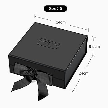 Amazon | JiaWei ギフトボックス 24 x 24 x 9.5cm, プレゼント