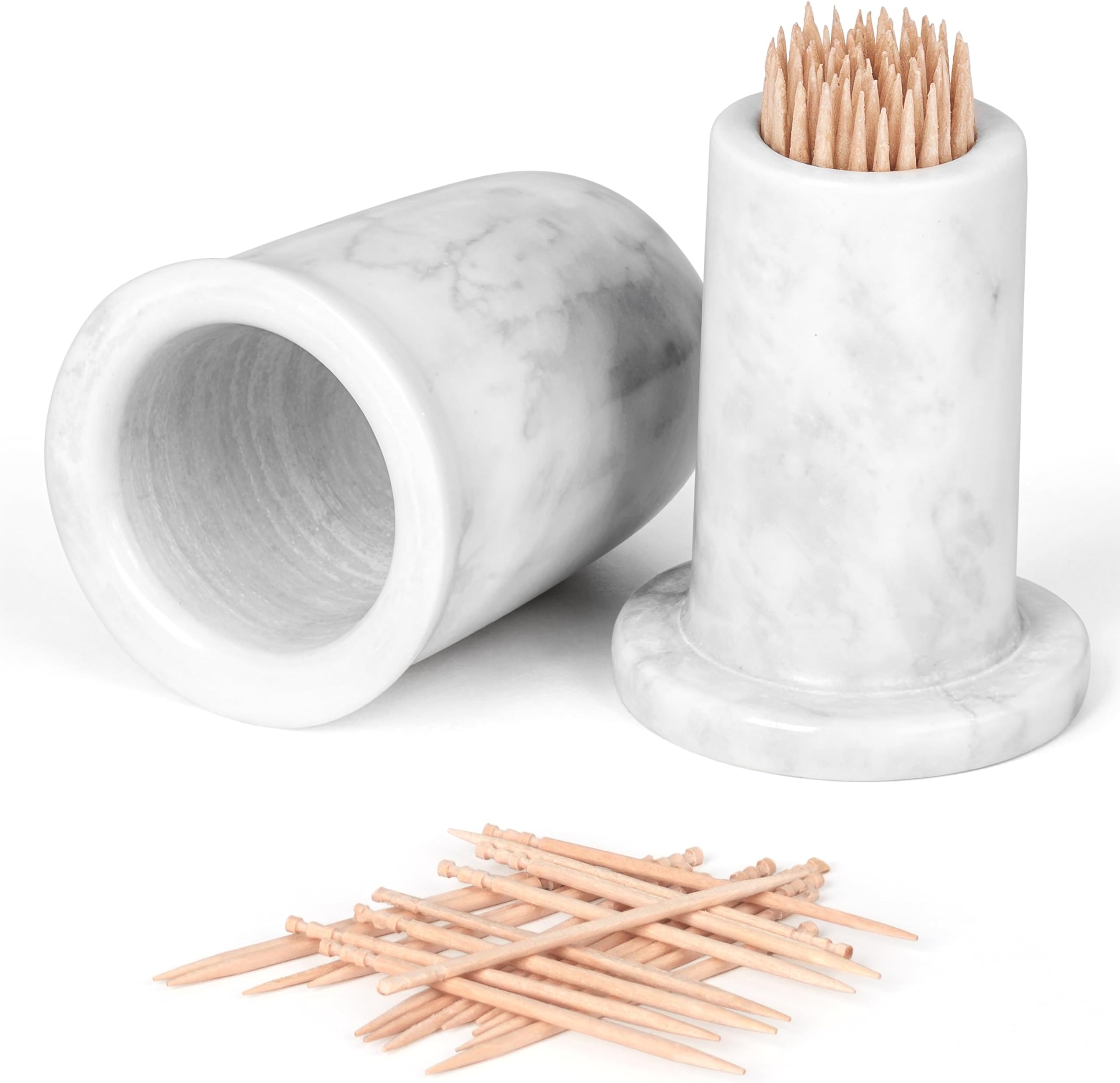 Distributore Stuzzicadenti Creativo A Forma Di Uccellino - Design Push-Down, Materiale ABS Alimentare, Colore Oro