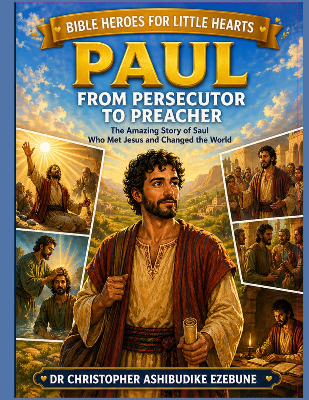 PAUL: FROM PERSECUTOR TO PREACHER (Bible Heroes For Little Hearts)