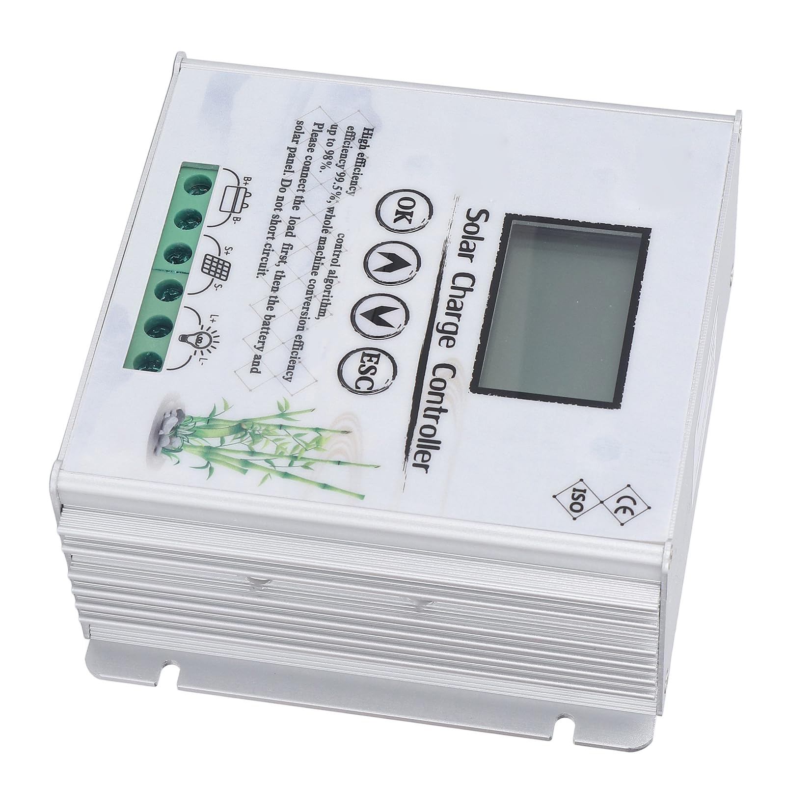 YWBL-WH Regolatore di Carica Ibrido Solare Eolico 12V 24V, Controller (20A)