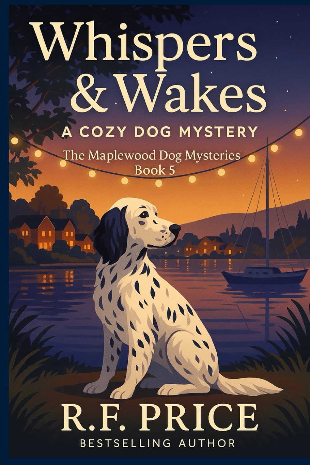 Whispers & Wakes: A Cozy Dog Mystery: The Maplewood Dog Mysteries (Book 5)