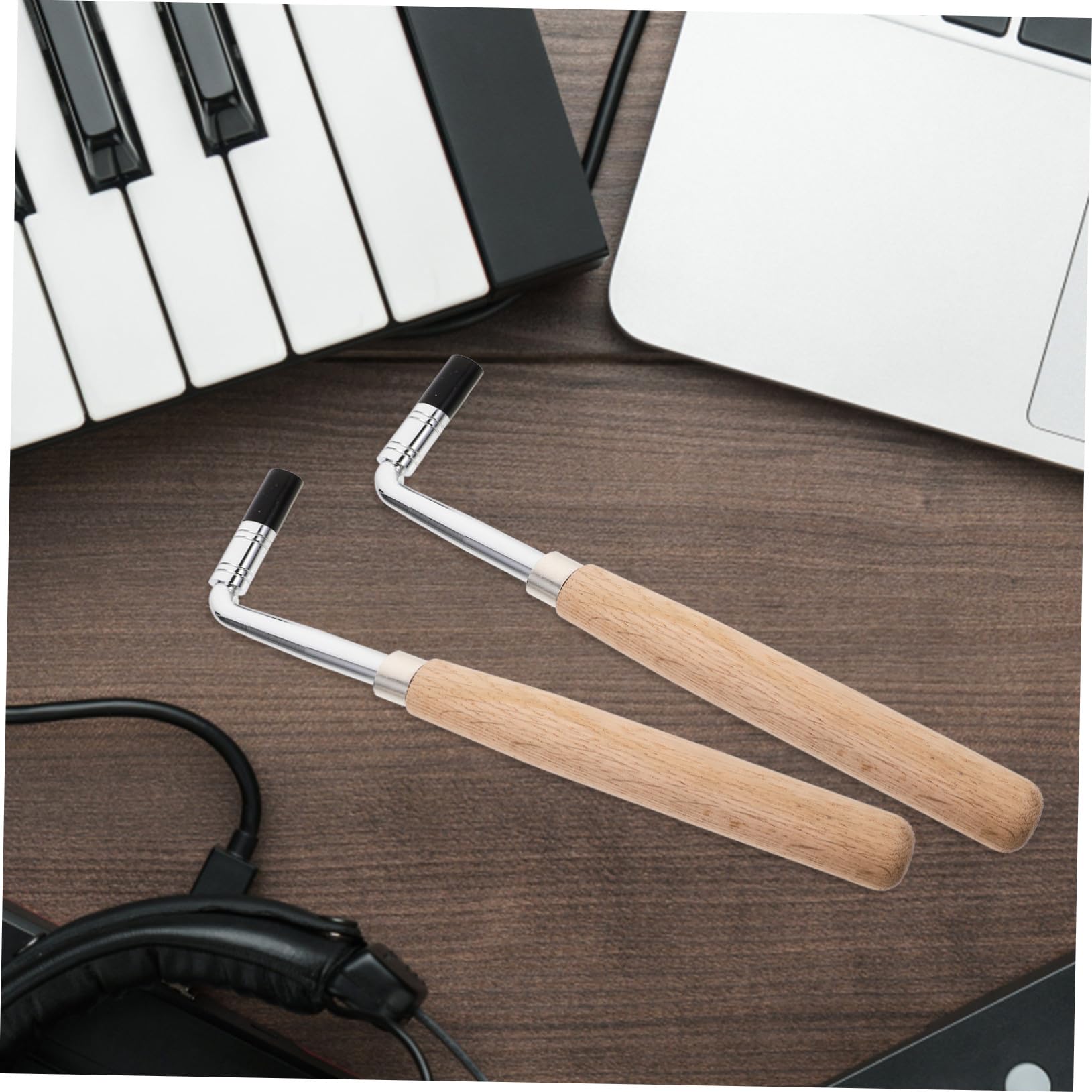 BESTonZON Chiave per Accordatura del Pianoforte Strumento di Regolazione Facile e Pratico per Tastiere e Chitarre