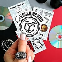 Vista 3 de BulbaCraft Pegatinas Legendarias de Bandas de Rock – Adhesivos de Vinilo para Laptop de Heavy Metal - Pegatinas de Bandas de Vinilo para Adultos