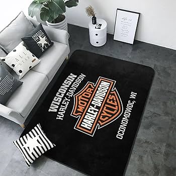 HARLEY DAVIDSON ハーレーダビッドソン　タフテッドラグ　カーペット 71ifvPUI03L._UF350,350_QL80_.jpg