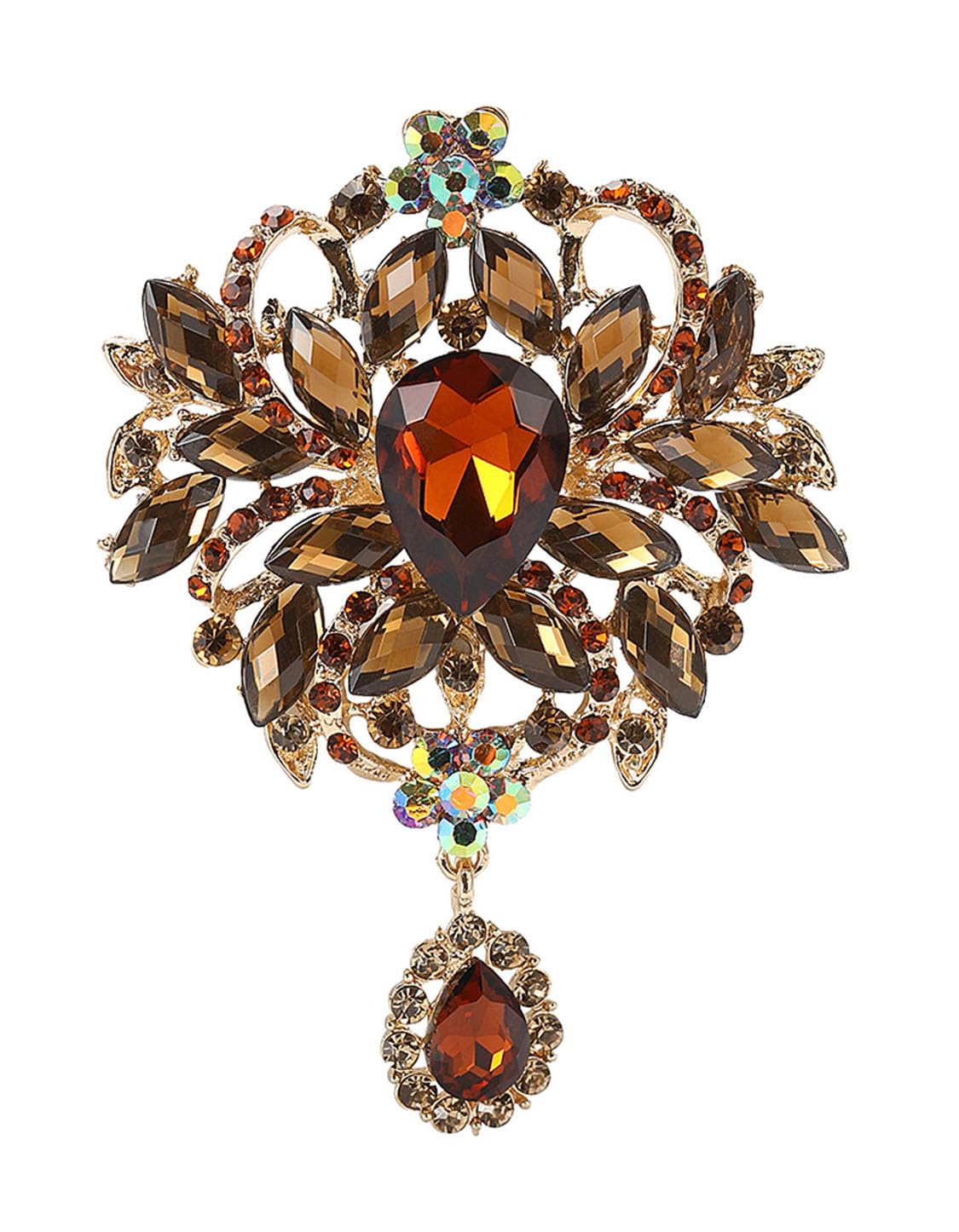 Broche en strass de qualité supérieure bijou chic Dame 81 - 5