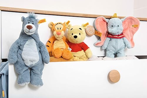 Miniatura 4 de Steiff Disney Soft Cuddly Friends Baloo - Peluche de 12 pulgadas, color gris azulado