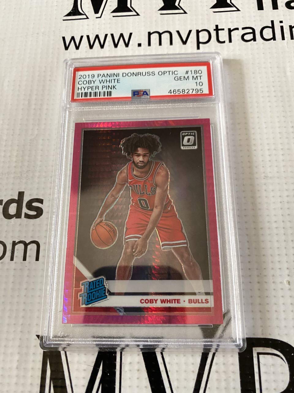 2019 Coby White Hyper Prizm Bulls Rookie