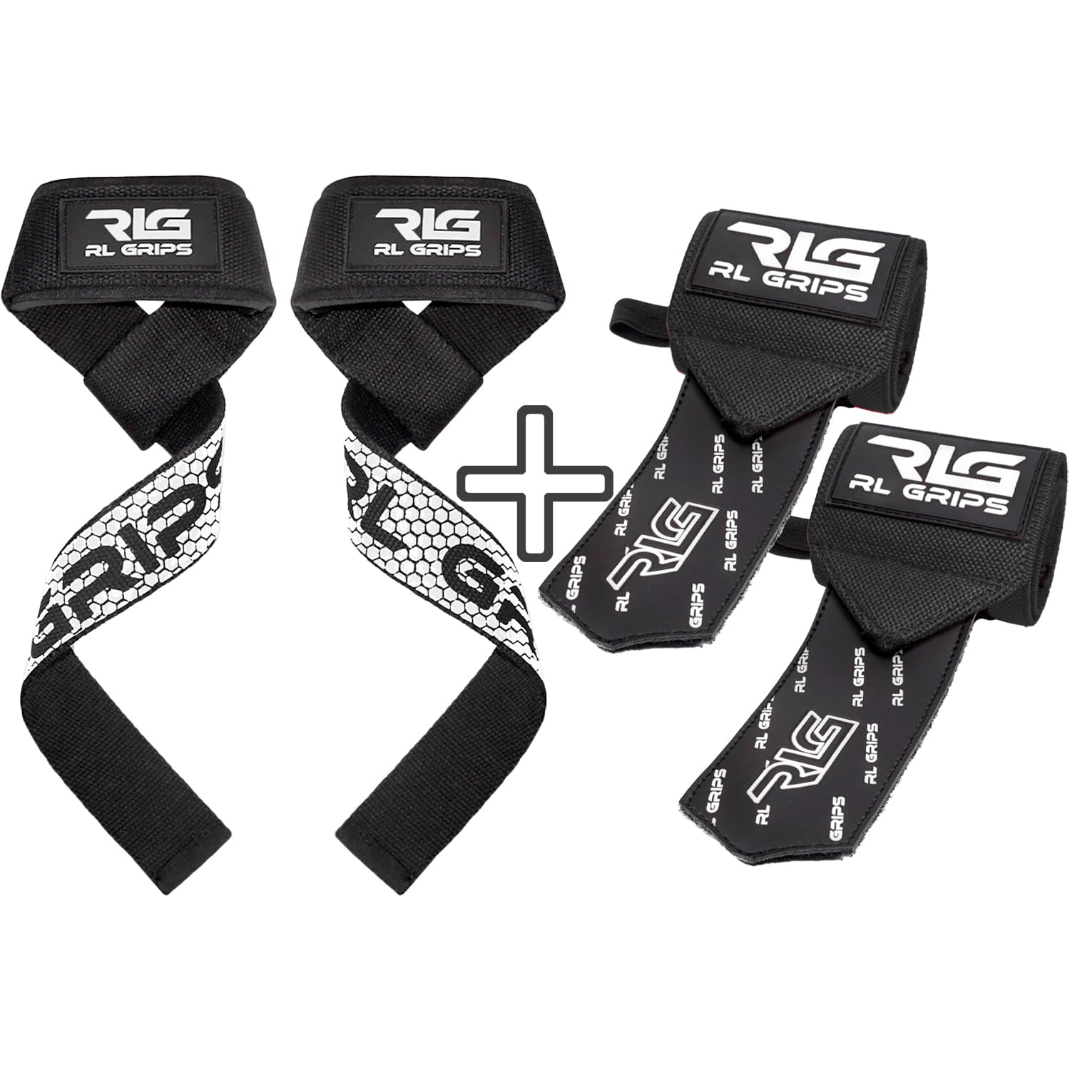 Muñequeras de Gimnasio RL Grips y Correas Peso Muerto Crossfit 7