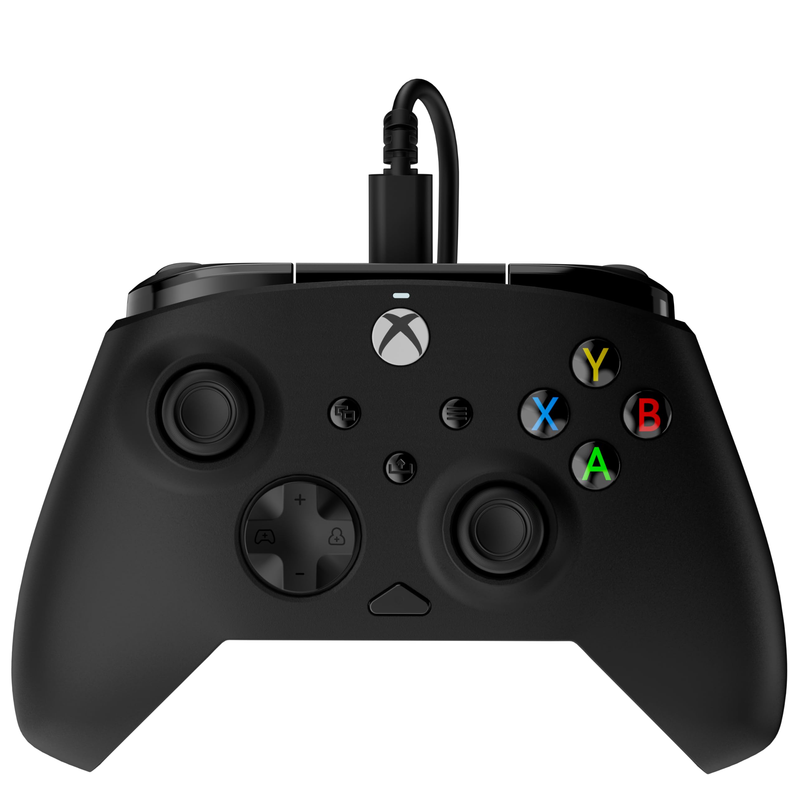 Turtle Beach Przewodowy kontroler gier Rematch Core: oficjalnie licencjonowany dla Xbox Series X|S, Xbox One i Windows 10/11 PC - pałeczki z efektem Halla, sterowanie audio, silniki Rumble i