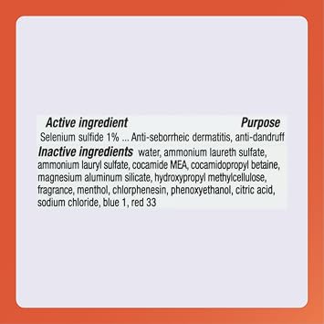 Rugby Selenium Sulfide Anti-Dandruff Shampoo - Blue Formula for Normal Hair - 7 Oz (1-Pack)