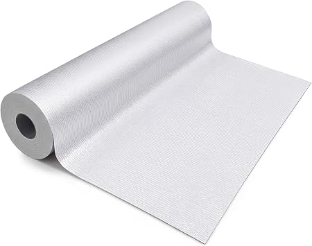 Gueevin 35.5 Inch X 32.8 Feet Self Stick Roll Roofing, Aluminum Flashing