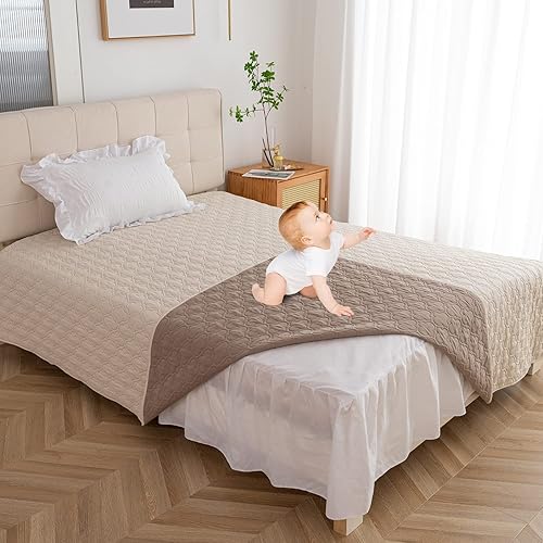 Miniatura 4 de Bigbeer Manta impermeable para mascotas funda de cama de perro para muebles sofá de doble cara reversible