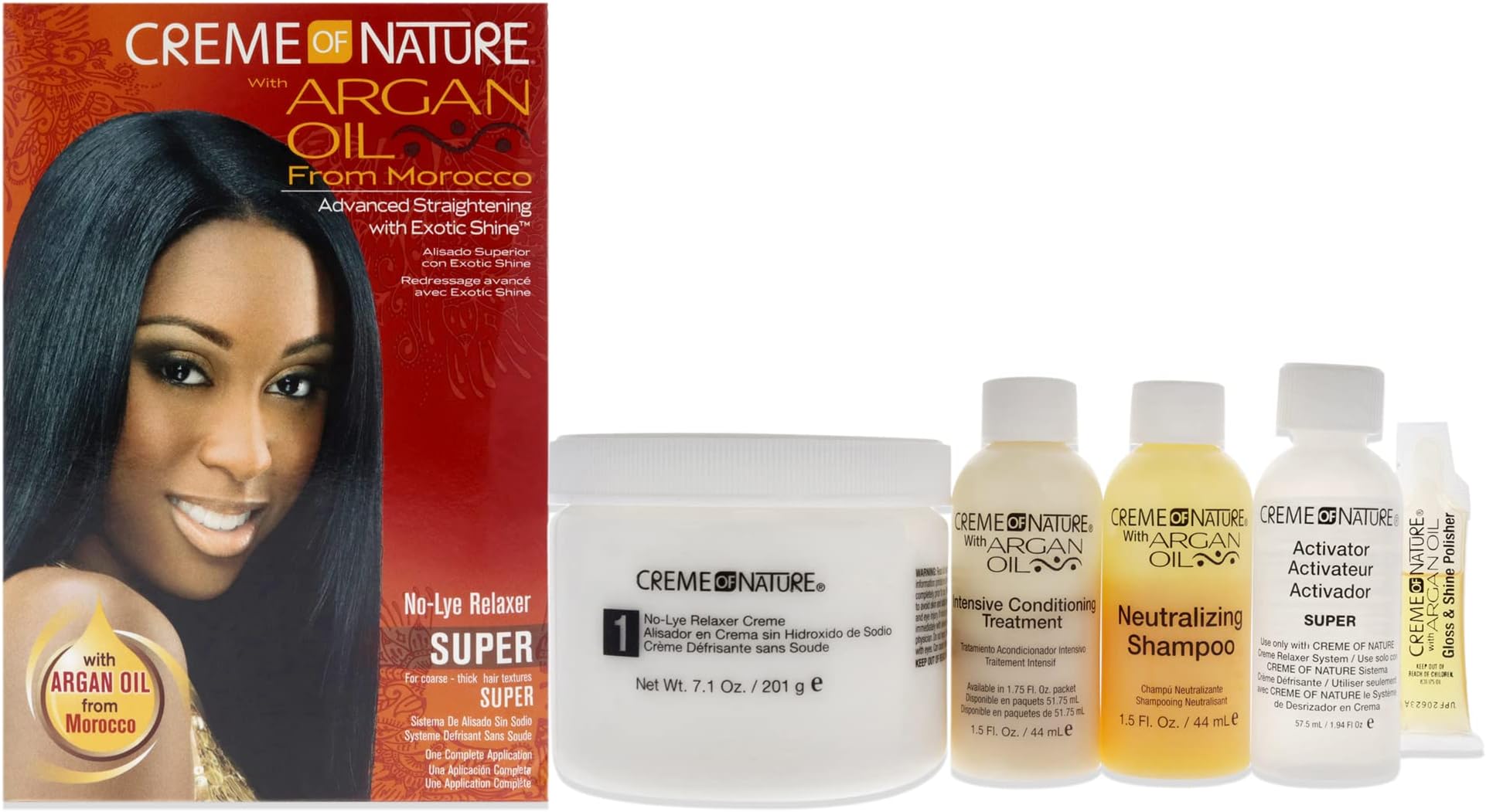 Creme of Nature Argan Oil Advanced Straightening (Super)