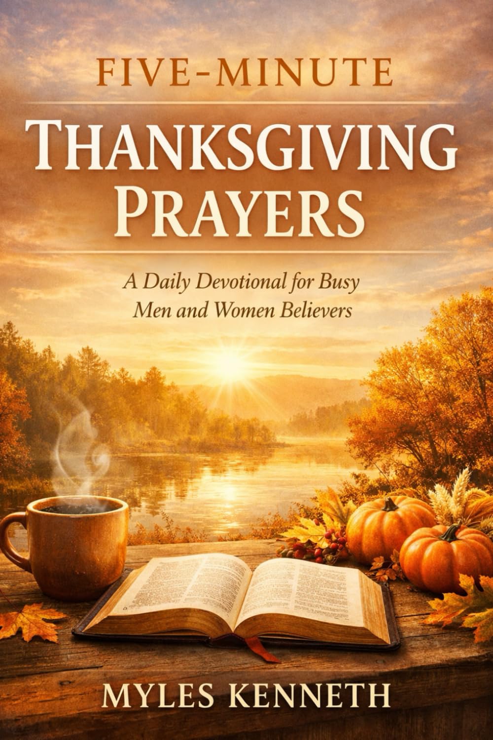 Five-Minute Thanksgiving Prayers: A Daily Devotional for Busy Men and Women Believers