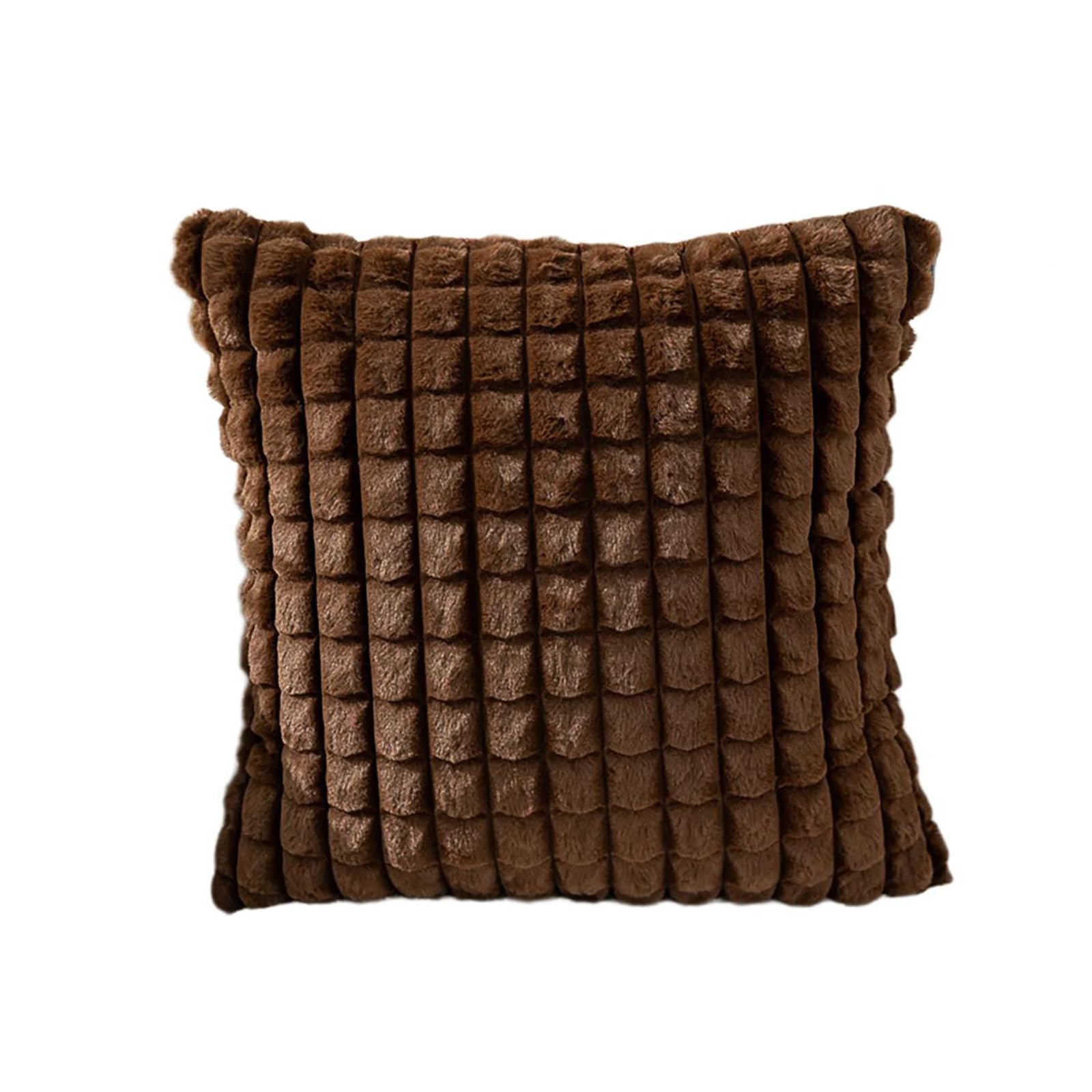Elnwnnkc New Year Plushie Pillow Covers, Luxurious Feel Pillowcase for Couch and Bedroom Decoration Pillow Case 1PC Pillowcase