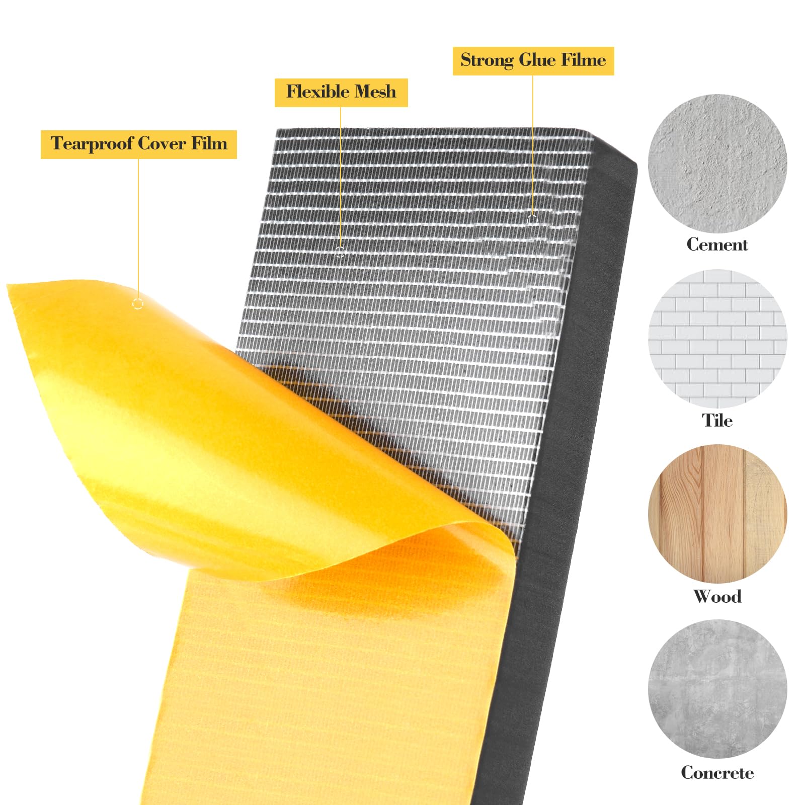 Portière De Voiture,Protecteur De Mur De Garage En Mousse, Protection D'angle De Mur Pour