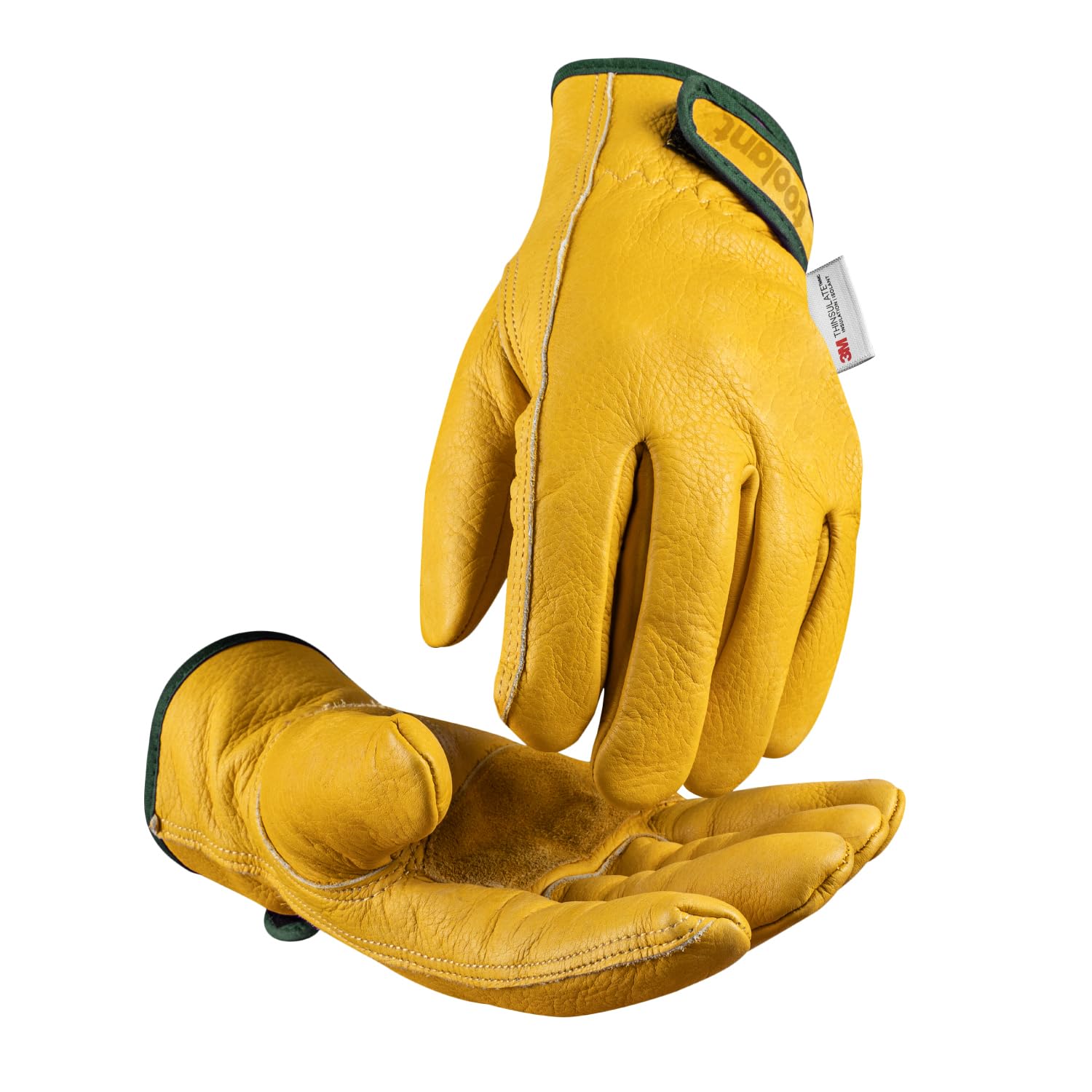 toolant Winter Leather Work Gloves