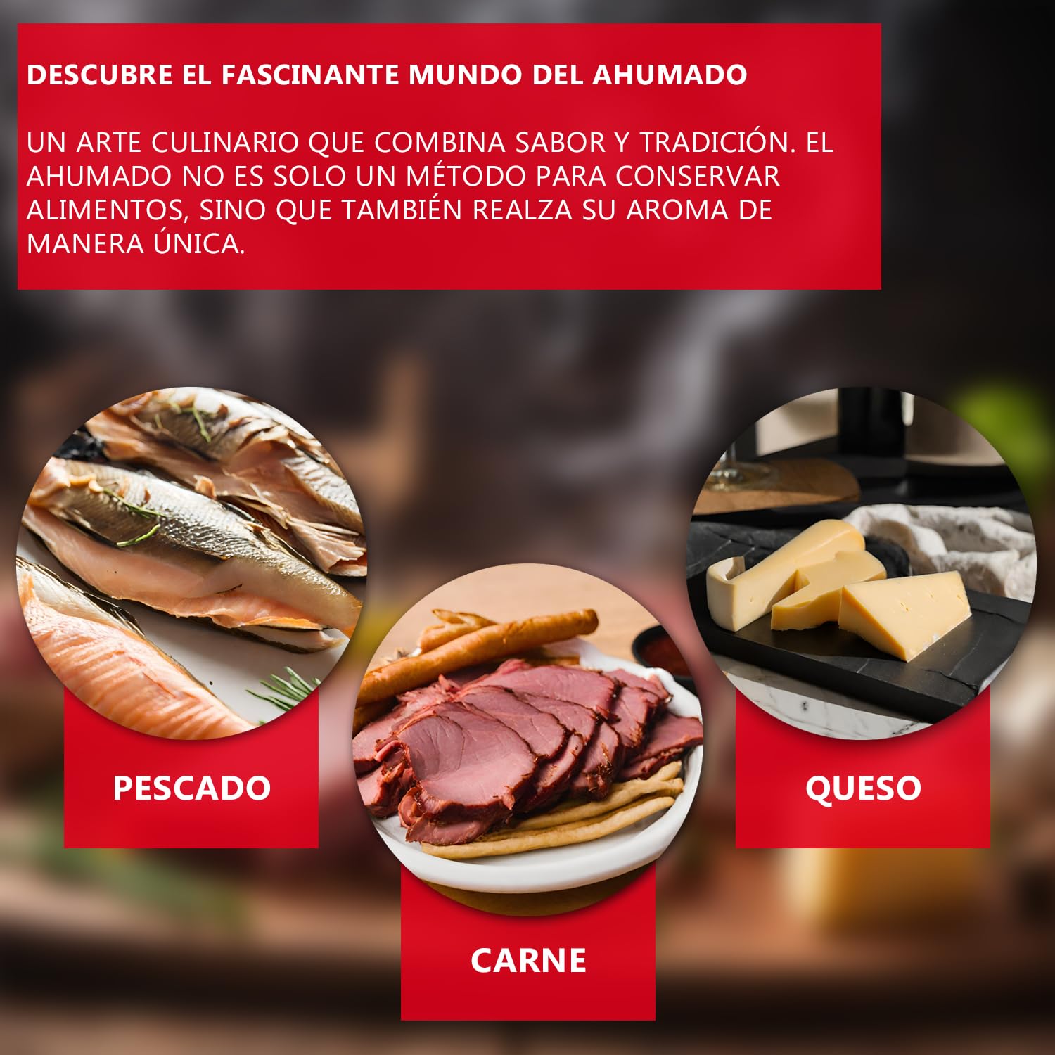 ITA Ahumador 7003 111x29x47 cm - Ahumadero premium con termómetro y accesorios - Metal galvanizado, Resistente a la corrosión, Duradero - Horno para ahumar carne, pescado, salchichas