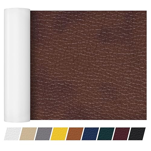 Miniatura 42 de Cinta de parche de reparación de cuero de 4 x 60 pulgadas, cinta autoadhesiva fuerte para muebles, sofás, asientos de automóvil, armarios, bolsas